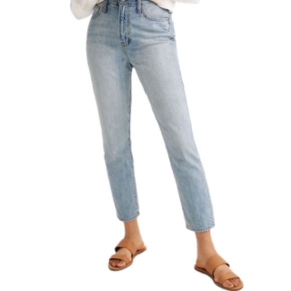 Madewell Denim - Madewell The Tall Curvy Perfect Vintage Jean, Waist 24, Fitzgerald (Light) Wash